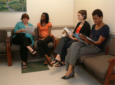 GO Health Participants in the Waiting Room